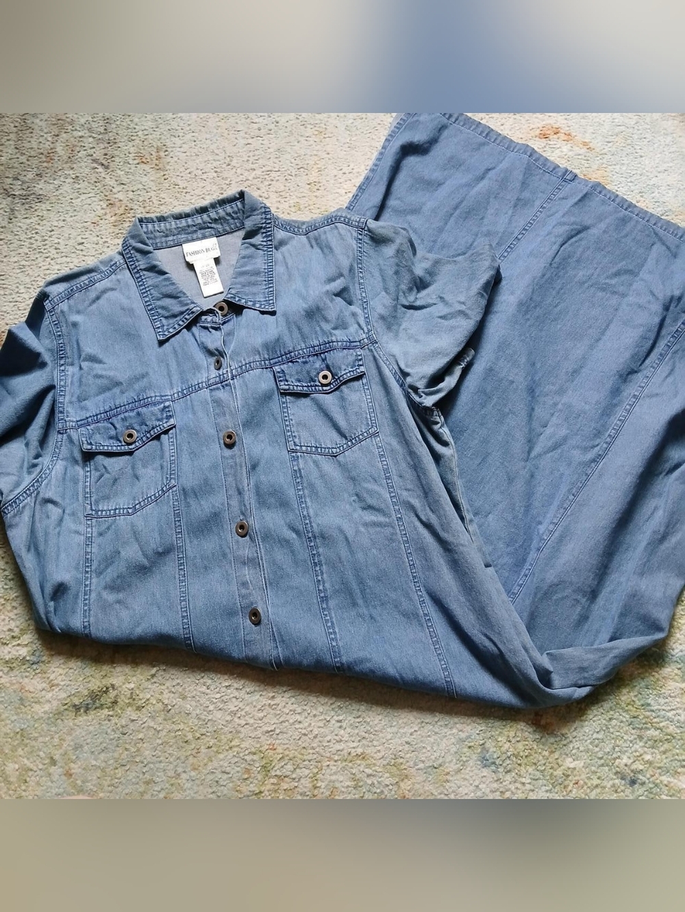 Vintage Denim Dress